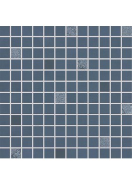 Mozaika RAKO Up WDM0U511 mozaika (2,5x2,5) tmavě modrá 30x30