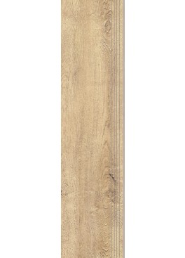 Dlažba Sentimental Wood Beige Schodovka 120,2x29,7