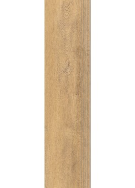 Dlažba Sentimental Wood Honey Schodovka 120,2x29,7