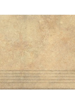 Dlažba Cortado Crema Mini Schodovka 33,3x33,3
