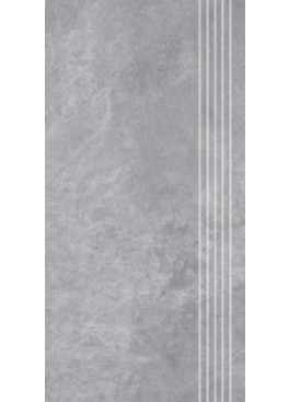 Dlažba Artport Light Grey Schodovka 59,7x29,7