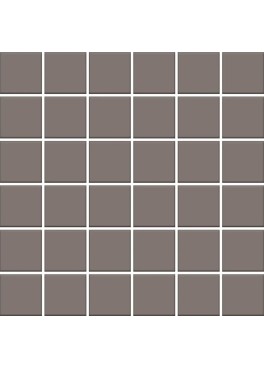 Světle šedo-hnědá Mozaika Dlažba Gammo Colours Jasno Brazowy Mat 4,8x4,8/29,8x29,8