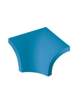 Modrá Dlažba Gammo Colours Niebieski Profil F Mat 3x4